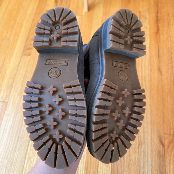 Timberland Gray Suede Chelsea Boots – Plaid Elastic - Picture 7 of 11